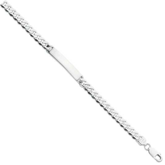 Silver ID Gents 8" Bracelet - 20.0g